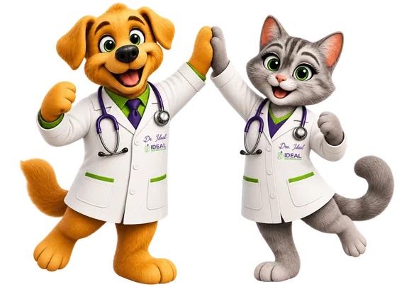 Dr. Ideal e Dra. Ideal comemorando